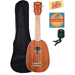 Kala KA-15S Satin Mahogany Soprano Ukulele Bundle with Gig Bag, Tuner, Strap, Fender Play, Austin Bazaar Instructional… - Les Beatles, Paul McCartney, John Lennon, RIngo Starr, George Harrison