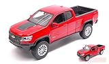 Maisto MI31517R Chevrolet Colorado ZR2 2017 Red 1:27 MODELLINO Die CAST Model Compatible avec