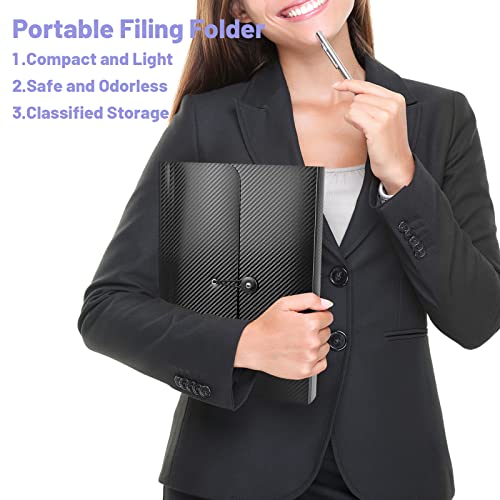 Pouyrba Expanding File Folder, 1Pc 13 Pockets A4 Size Rainbow Plastic Accordion File Organizer File Storage Folder With Multiple Pockets For Classroom Office Home Or Business Trip (1) #TOP5