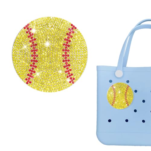 Bling Rhinestone Sports Charm for Bogg Bag