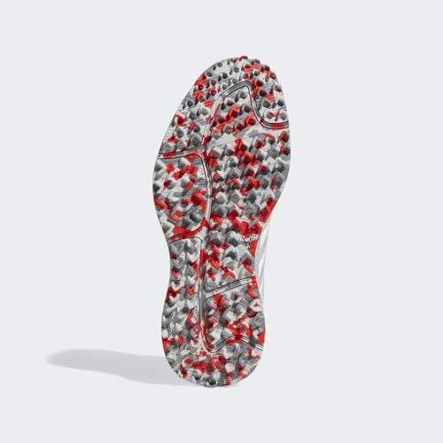adidas Tênis de golfe masculino S2G Spikeless BOA, Cinza dois/Calçados Branco/Cinza Três, 47