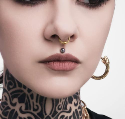 DOEARKO 16G Septum Ring 8mm Fashion Nose Rings Cartilage Hoop Segment Septum Clickers 316L Stainless Steel Piercing Body Jewelry2