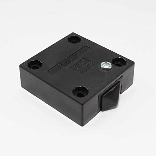 White Surface Push To Break Door Light Switch 2A 230V Amazon.co.uk