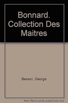 Paperback Bonnard. Collection Des Maitres Book