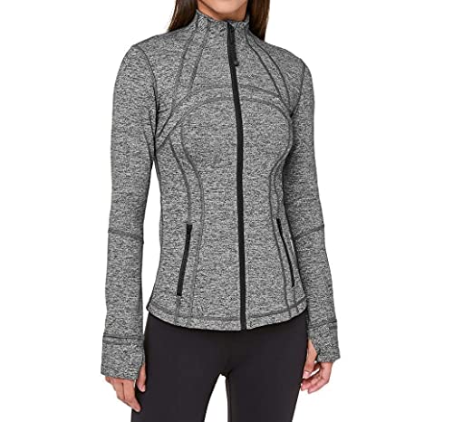 Lululemon Athletica Define Jacket (Heathered Black, 14)