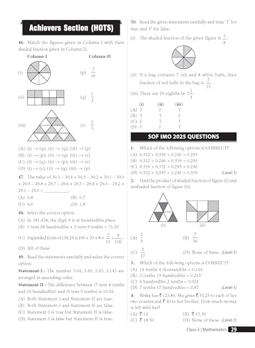Image of MTG Mathematics (IMO) Olympiad Prep Guide Class 5 | Detailed Theory, Exercise with Self Test For Practice | SOF Olympiad Books For Exam 2026-27 (Useful For Level-1 & 2)