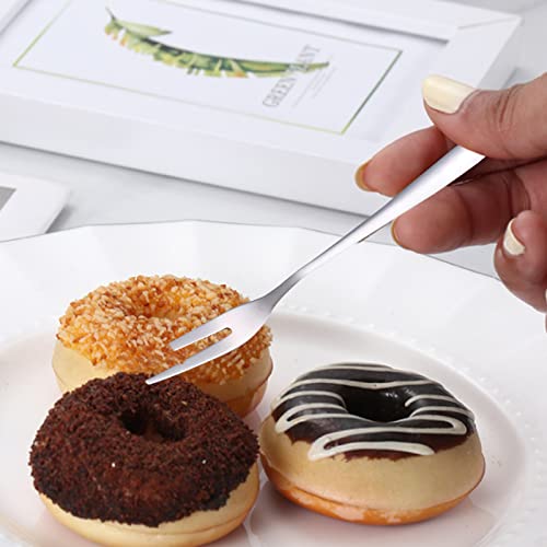 2 Packs 2-In-1 Watermelon Slicer Cutter & 4 Pieces Stainless Steel Fruit Fork, Watermelon Fork Slicer Artifact, Summer Watermelon Cutting Tool For Family Parties Camping #TOP5