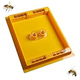 Fazvncv Grande capacité pour ruches d'abeilles jaunes - Alimentation efficace - Durabilité...
