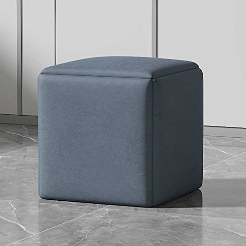 Transforma Tu Espacio Vital Con El Versátil Sillón Otomano 5 En 1 Cubo, Taburetes Apilables Con Ruedas Giratorias Y Taburete Cuadrado De Tela Con Tecnología Para Sala De Estar Comedor Transforma Tu Espacio Vital Con El Versátil Sillón Otomano 5 En 1 Cubo, Taburetes Apilables Con Ruedas Giratorias Y Taburete Cuadrado De Tela Con Tecnología Para Sala De Estar Comedor