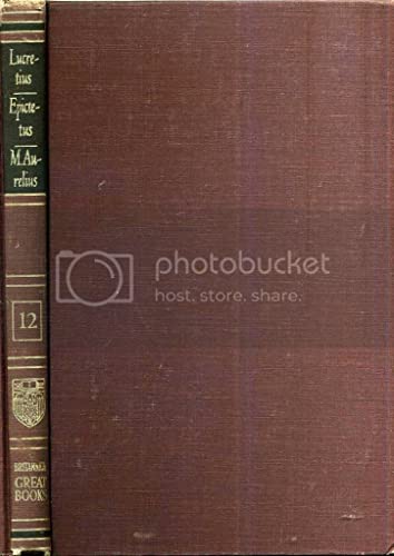 Great Books #12 - Lucretius - Epictectus - M. A... B000HCZQU0 Book Cover