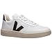VEJA V-10 Zapatillas Moda Hombres Blanco/Negro - 44 - Zapatillas Bajas