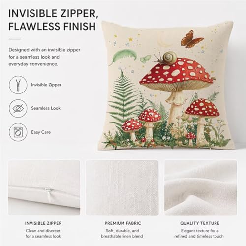 Coussin extérieur imperméable 50x50 lot de 2 housses lin anti-pluie - 6