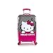 Hey's America Hello Kitty 21-Inch Spinner Luggage and Beauty Case Pink (One Size)