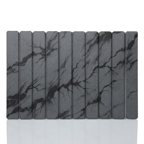 Mu'min-Foldable Stone Bath Mat – Diatomaceous Earth Shower Mat with