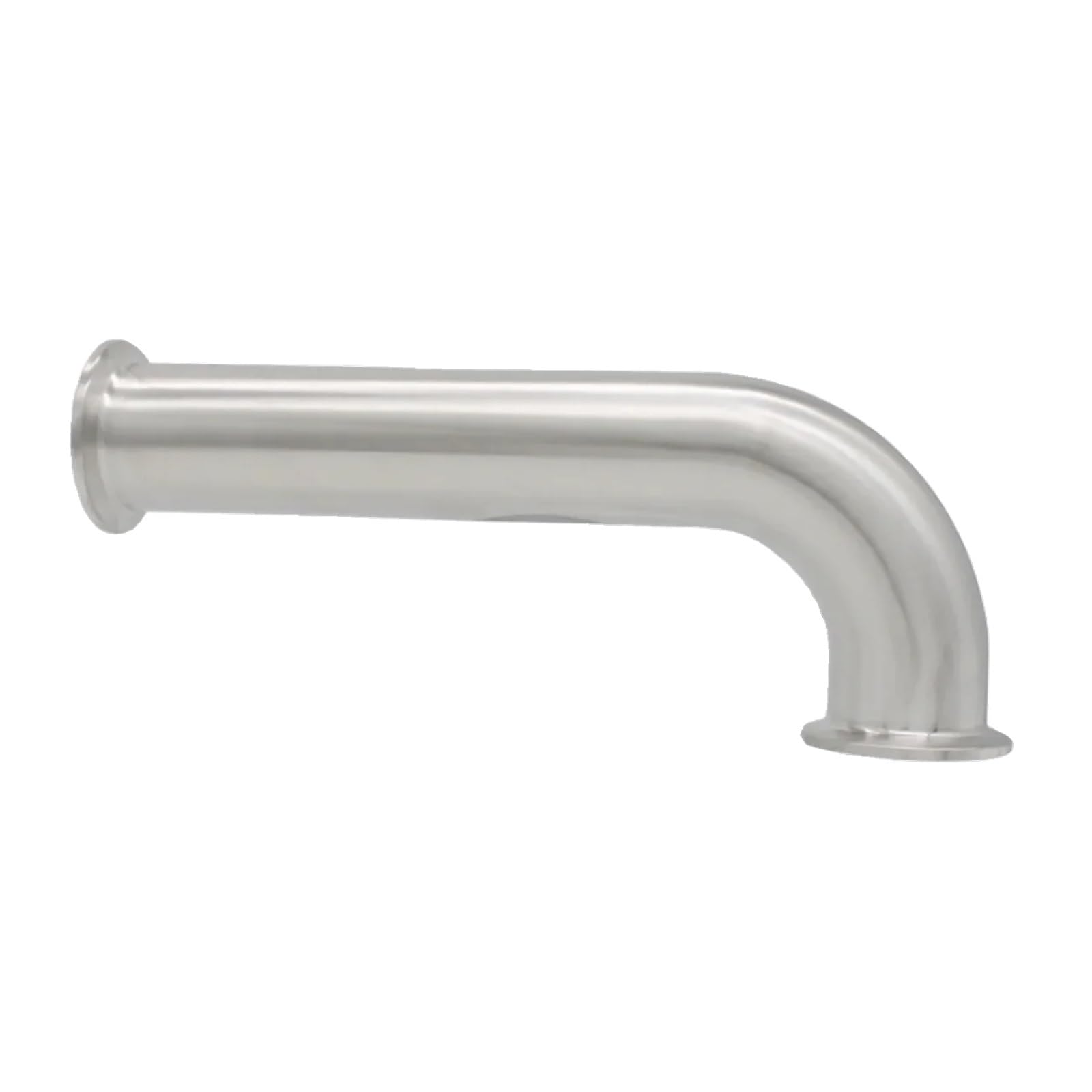 6" 8" 10" 12" 18" Length x 25 32 38 51mm 1.5" 2" Tri Clamp Spool Tube Elbow SUS304 316L Stainless Pipe Fitting(51K64-204,304)