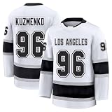 Andrei Kuzmenko Jersey Mens/Women/Youth Stitched for Sports Fan White No Brand/Logos