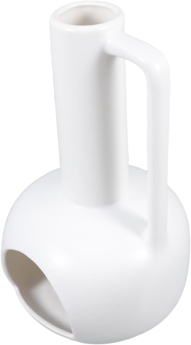 Unomor 1pc Ceramic and Sage Incense Holder for Air Purification Stylish Burner Handle for Home Decor for Relaxation and Aromatherapy