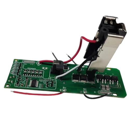 WheatThrive Batterie Li-Ion, circuit imprimé de protection, PCB, pour Ryobi 18V P108 RB18L40, vert puce de rechange pour réparation de batterie