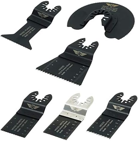 8 x TopsTools FABCK1 Socket Back Box Cutters Kit Compatible with Dewalt Stanley Black and Decker Bosch Fein (Non-StarLock) Makita Milwaukee Hitachi Parkside Ryobi Worx Workzone Multitool Accessories