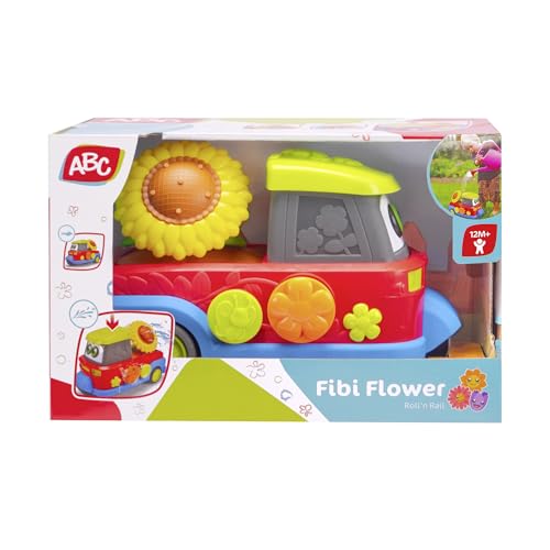 Dickie Toys Abc – Fibi Flower Auto (25 Cm) – Grande Auto Giocattolo A Partire Da 1 Anno Con Funzione Di Spruzzo D'acqua E Ruota Libera, Giocattolo Per Neonati E Bambini Dai 12 Mesi, Adatto Anche Come - 7