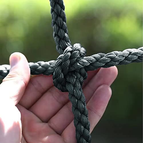 3.3' X 9.9' Polyester Playground Net, Heavy Duty Large Military Climbing Cargo Net, Kids Safety Protection Net, Rope Ladder, Swingset, for Kids & Adult, Indoor & Outdoor, Treehouse, Jungle Gyms
