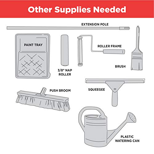 Rust-Oleum EpoxyShield Garage Floor Coating, Gloss Gray, 1 Car Kit - image 8