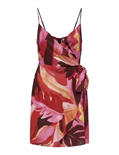 Robe ONLY Onlalma Life Vis Isa Wrap Dress AOP fini les vêtements serrés optez pour le confort