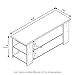 Furinno Jaya TV Stand, Espresso, 50