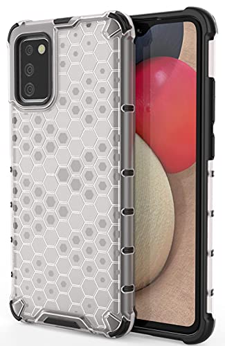 Image of Glasgow Back Case Cover Designed for Samsung Galaxy A02s - Transparent