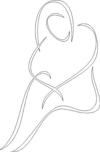 INDIGOS 4051095862710 Wall Sticker E296 Innocent Girl, White Precision Engineered Removable Adhesive Vinyl Skin 120 x 79 cm