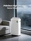 20L/Day Dehumidifier for Home, Dehumidifier with Automatic Humidity Sensor & Display, 24Hr Timer, Laundry Drying, Continuous Drainage, 5.5L Large Water Tank - Image 2