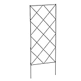 Sogaml 3 Pcs Garden Trellis Plant Support for Climbing Foldable Vines Flowers Stands Trellis, Metal...