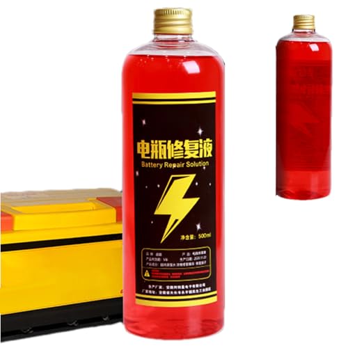 Battery Repair Kit - Car Battery Restore Liquid Solution, Automotive Power Cell Reconditioning Fluid with Fast Activation Formula, Voltage Recovery Function, Ideal for Vehicle Maintenance Us