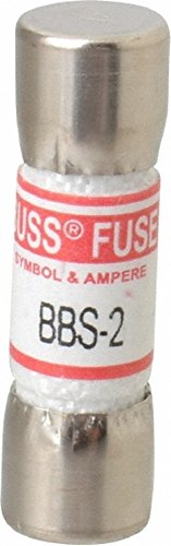 COOPER BUSSMANN - BBS-2 - FUSE, 2A, 600V, FAST ACTING