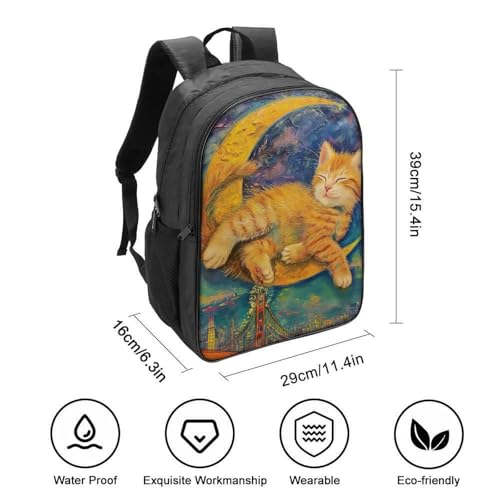 Mochila Escolar Impermeable con Estampado Juvenil para el Día a Día 2