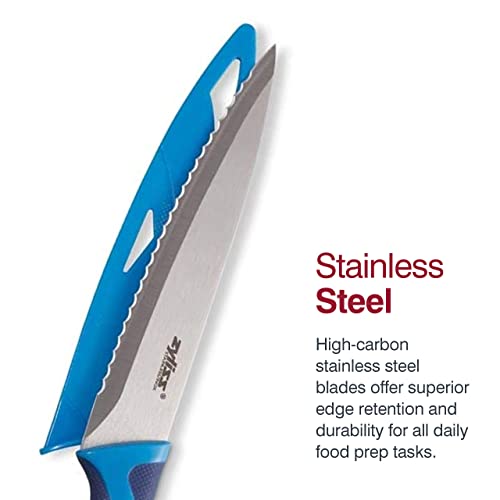 Zyliss 0054067022796 2-Piece Serrated Utility Knife Set - Stainless Steel Kitchen Knife Set thumb #3