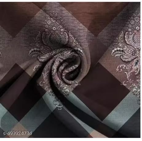 Image of 230 TC Glace-Cotton All Around Elastic Fitted Bedsheet, Elastic Fitted Bedsheet Single Size Bedsheet for Single Bed with 1 Pillow Cover, Size - 72 x 36 x 8 Inch Color