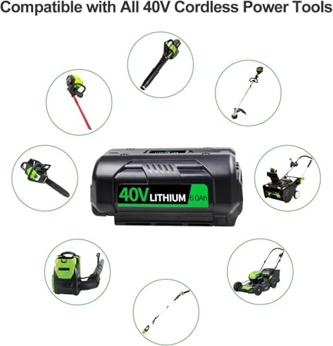 DTK Upgraded 6.0Ah Replacement for Ryobi 40V Battery by DTK - Image 8
