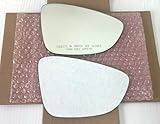New Mirror Glass with Full Size Adhesive For Volkswagen VW 2016-2021 Passat | 2009-2017 CC | 2009-2016 EOS | 2015-2018 Jetta GLI | 2013-2016 Jetta Hybrid - Passenger Side Right RH