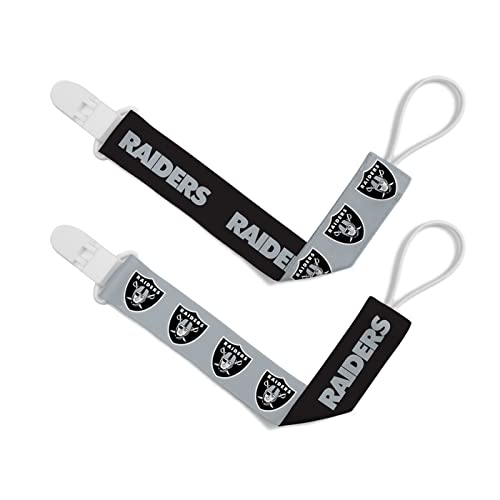Image of Masterpieces NFL Unisex-Baby 2-Pack Pacifier Clips