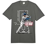 Freddie Freeman | Los Angeles Baseball Players | MLBFRE3002 Comfort Colors Adult Heavyweight T-Shirt
