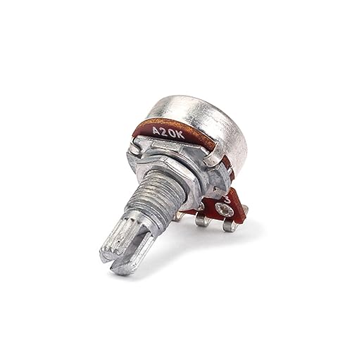 OFFSCH potenciômetro de áudio potenciômetro de guitarra potenciômetro logarítmico violão guitarras p