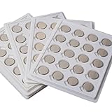 WindMax® 100 Pieces CR2032 Li-ion Lithium Battery Batteries 3V Coin Button Cell for LED Tea Light Candles