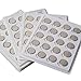 WindMax® 100 Pieces CR2032 Li-ion Lithium Battery Batteries 3V Coin Button Cell for LED Tea Light Candles