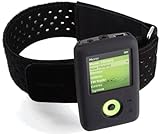 Ideal para fitness y deportes Creative Labs Zen V Series Armband, Black Negro - Fundas para mp3/mp4 (Black, Negro)