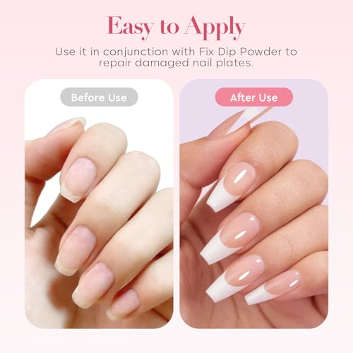 Image of AzureBeauty Nail Repair Glue for Broken Cracked Split Weak Nails | Quick Dry No UV Needed, Easy Application, Durable & Long-Lasting Fast Glue False Nails, Press On Nails
