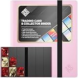 📂 GRANDE CAPACITÀ: Questo binder 9 tasche è progettato con fogli a 9 tasche per organizzare ordinatamente fino a 360 carte. Perfetto per i collezionisti che desiderano un album carte collezionabili strutturato, facile da sfogliare e senza ingombro.
