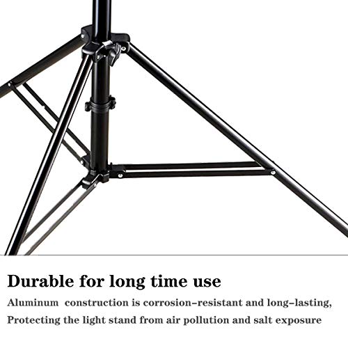 Godox 149 Inches Heavy Duty Aluminum Photography Light Tripod Stand for Aputure Ls60W 300D II Godox SL-60W SL-150II FV150 FV200 AD300PRO AD400PRO Studio Photography Lighting by GODOX - Image 5