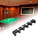 kowaku Pool Cue Holder, Cue Rest, Stable Pool Table Accessories, Weighted Holds 5 Cues Billiard Cue Rack Pool Stick Holder